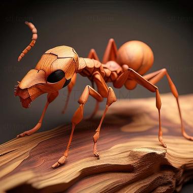 3D модель Pogonomyrmex maricopa (STL)